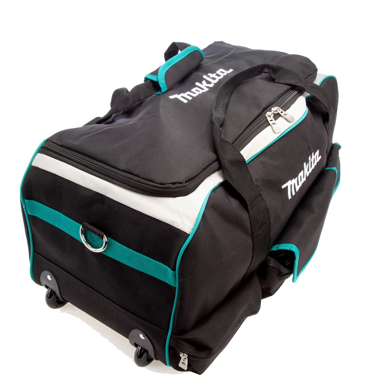 Makita Original 832367-6 Large Tool Bag with Wheels Highly Capacity Durable Lightweight Multipurpose Bag 700*350*300 mm