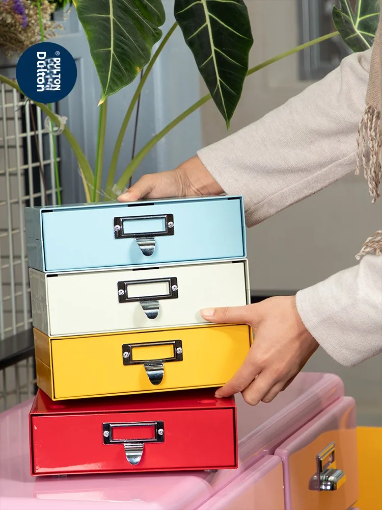 small-size-metal-desktop-der-dulton-rice-storage-box-stationery-cosmetic-organizer-desk-accories-file-storage-box