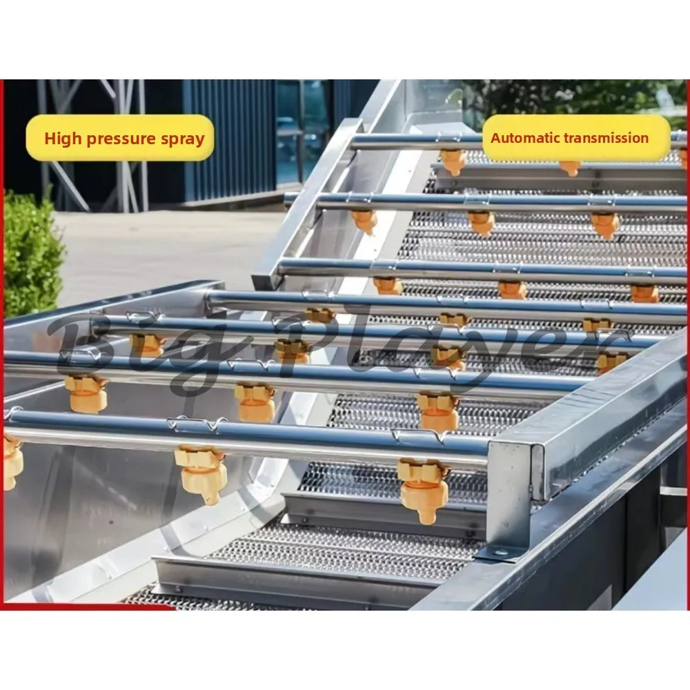 Fresh Vegetables Lettuce Leek Seafood Washing Machine Fruit Cleaning Machinery
