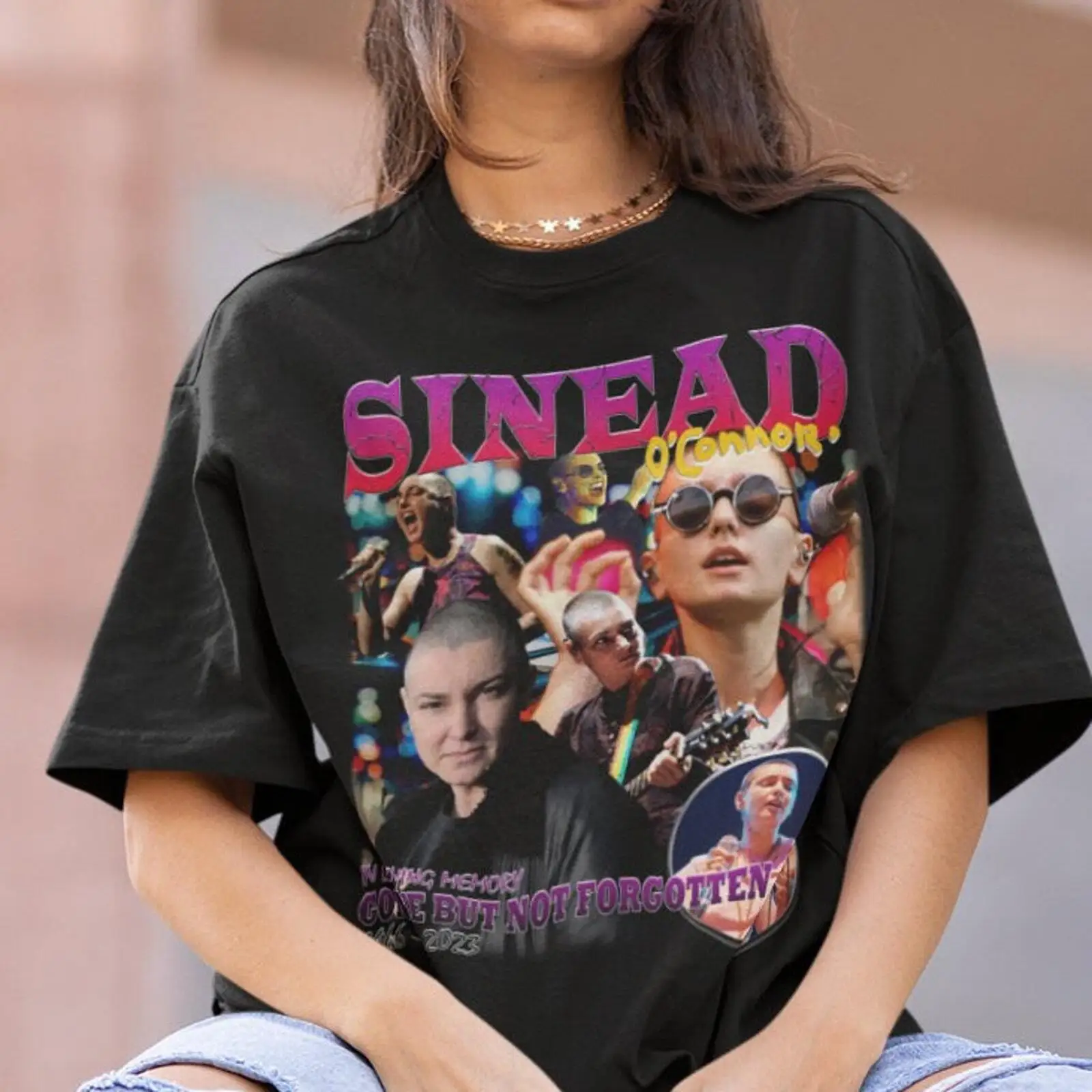 

Футболка в стиле хип-хоп Sinead O' Connor с любящей памятью SweaT Vin