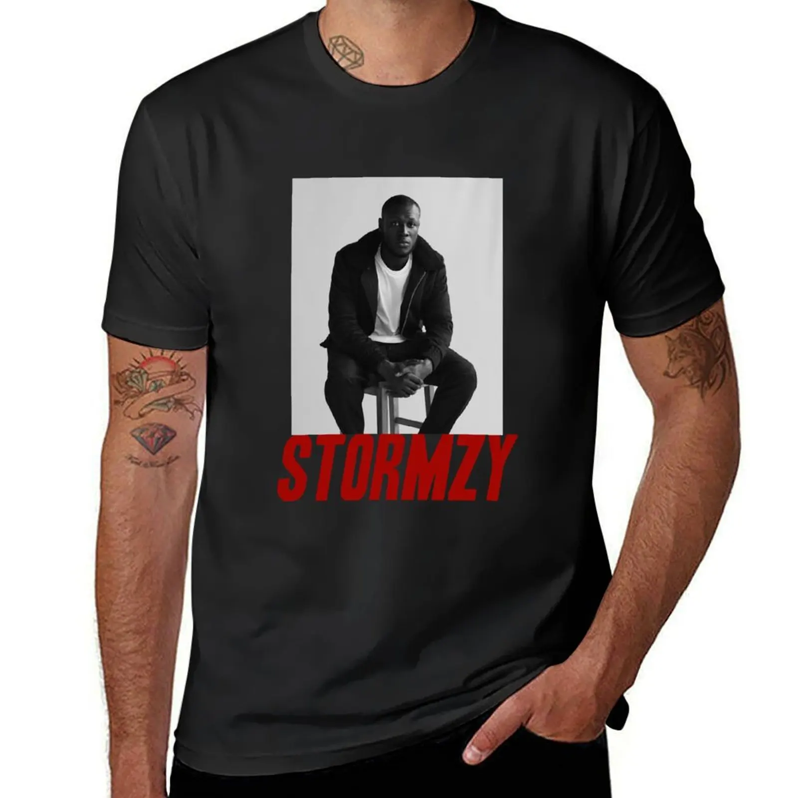 Футболка Stormzy, эстетическая одежда, быстросохнущая мужская одежда