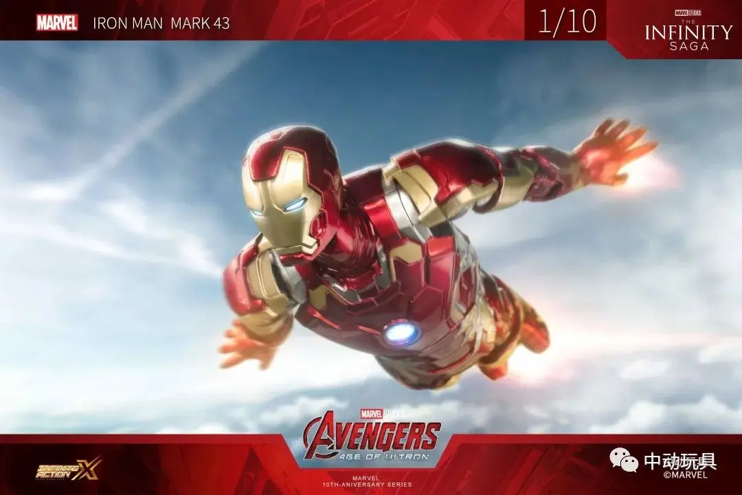 ZD Originele Iron Man MK31 MK32 Zuiger Romeo MK10 MK19 Tijger 1/10 Armor Marvel legends Avengers Action Figure Speelgoed Model Gift