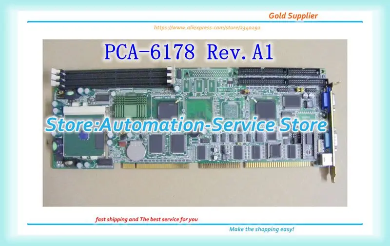 

PCA-6178 Rev.A1 Industrial Control Board Integrated PCA-6178