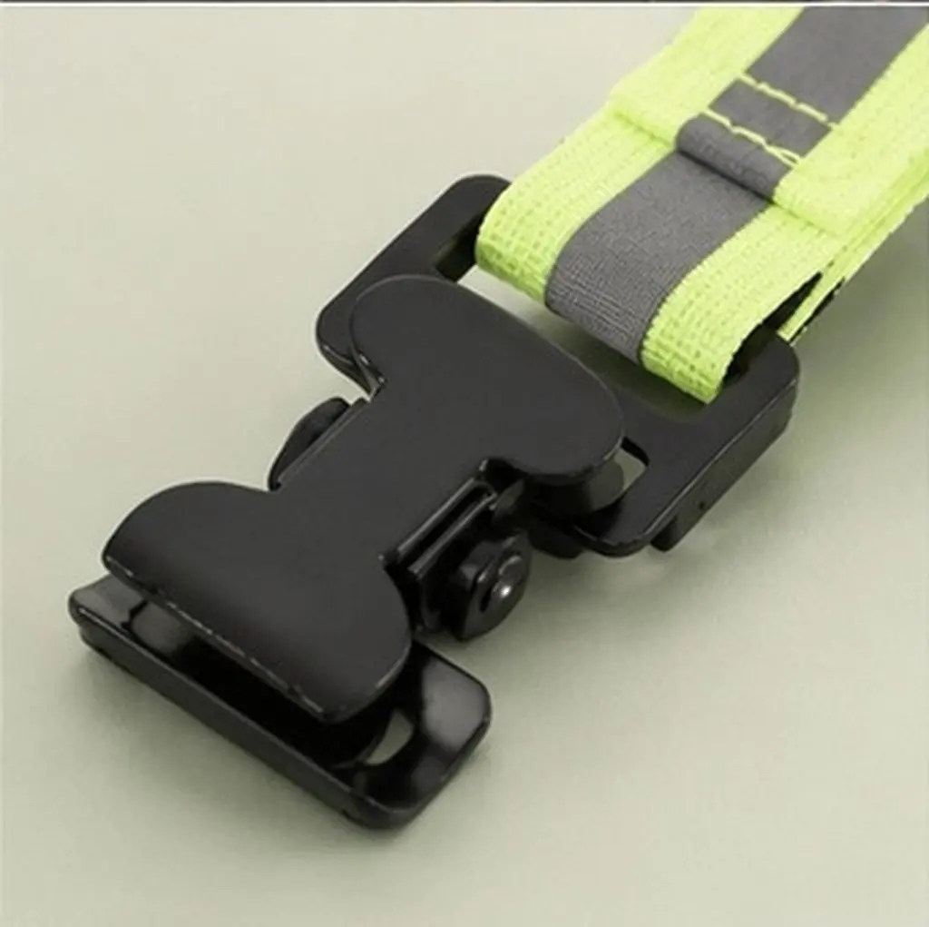Firefighter Glove Holder Clip Reflective Heavy Duty Emergency Gear Strap for Firefighting Safety Quick Release Heat Resistant
