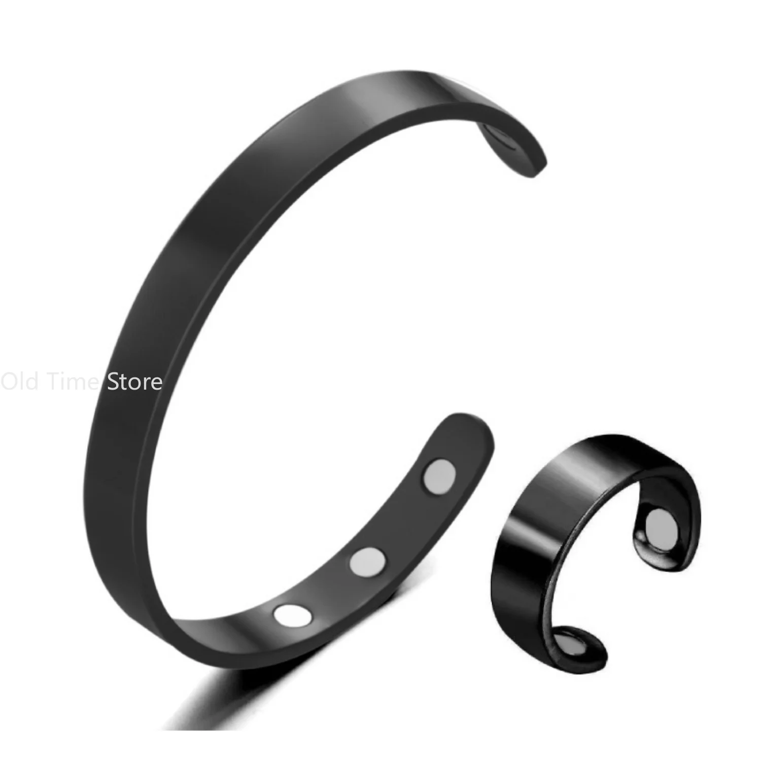 Magnetic Bracelet Arthritis Therapy Energy Bangle Jewelry Pain Relief Bio Magnetic Metal for Women Men