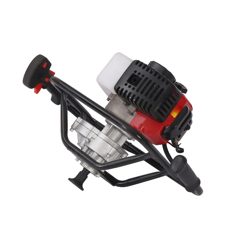 High-power agricultural drilling machine, soil loosening and fertilization, orchard planting and digging machine