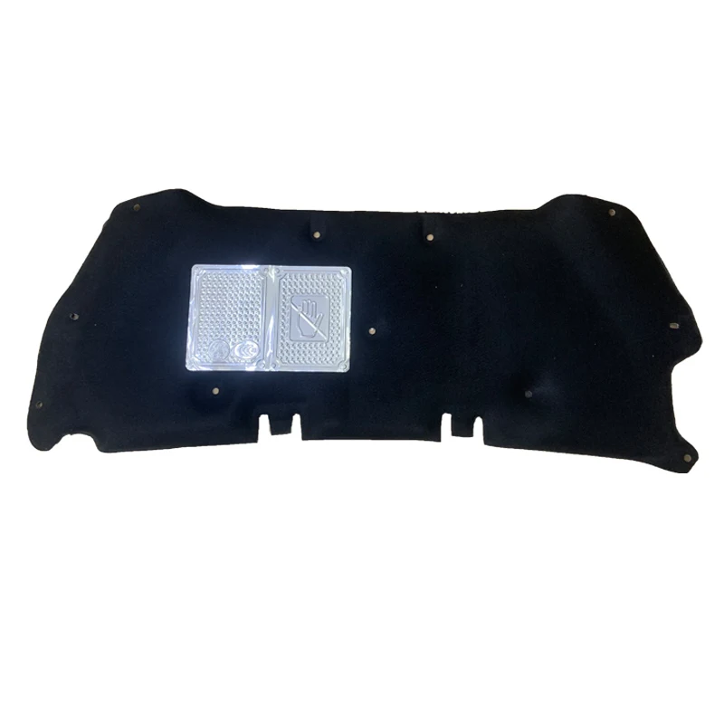 Per Peugeot 408/508/2008/3008/4008 isolamento acustico termico cofano anteriore in cotone motore Firewall Mat Pad Cover fonoassorbente