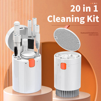 20 / 8 / 7 in 1 Cleaner Kit Computer Keyboard Cleaning Tools Set Digital Camera Headset Laptop Clean Brush Pen Keycap Puller