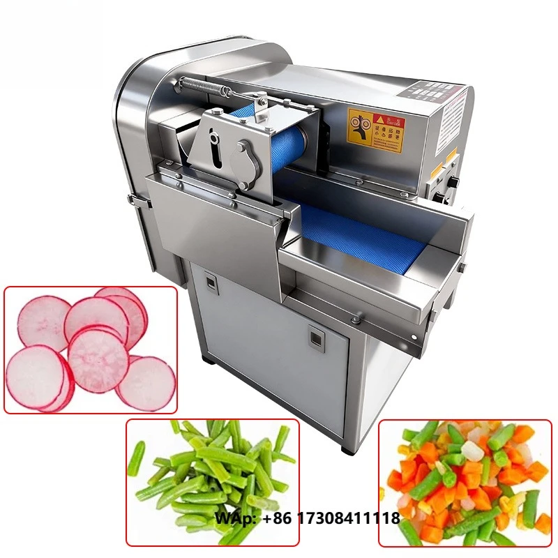 Commercial Industrial Electric Vegetable and Fruit Slicer for Slicing Bananas and Potatoes Onion Slicing Machine