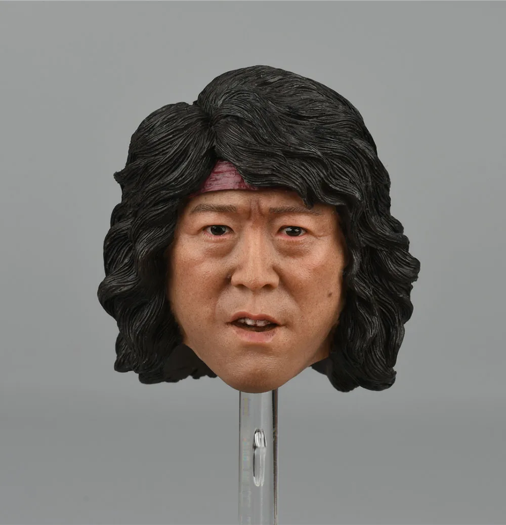 POPTOYS EX013 1/6 The Lost Tomb Ghoul Archaeological Expedition Fatty Wang Huang Bo Head Sculpture Carving Fit 12