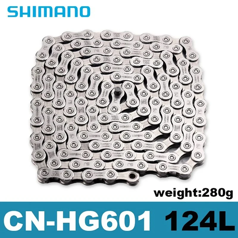 KMC MTB Chain 11 Speed Mountain Bike 11V Current Shimano HG601 11S Bicycle Chain for M5100 Groupset