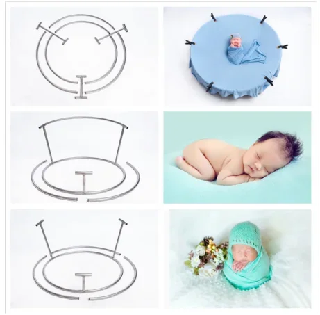 Props Traveler Bean Bag Posing Frame Newborn Photography Background Frame Bebe Poser Baby Photography Bean Bag Tool