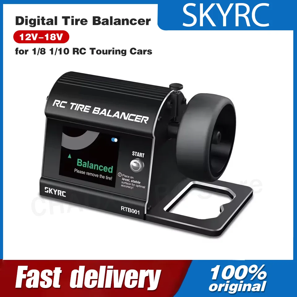 

SKYRC Bluetooth Digital Tire Balancer DC12~18V for 1/8 1/10 RC Touring Car Pros Enhance Performance and Racing Experience