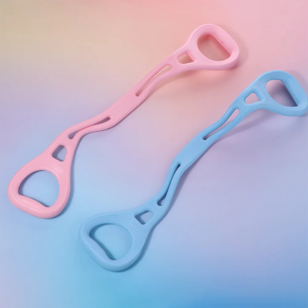 

Chest Expander 8 Shaped Tensioner Yoga Tool Yoga Training Muscle Stretching Workout Resistance Band Safe Elastic