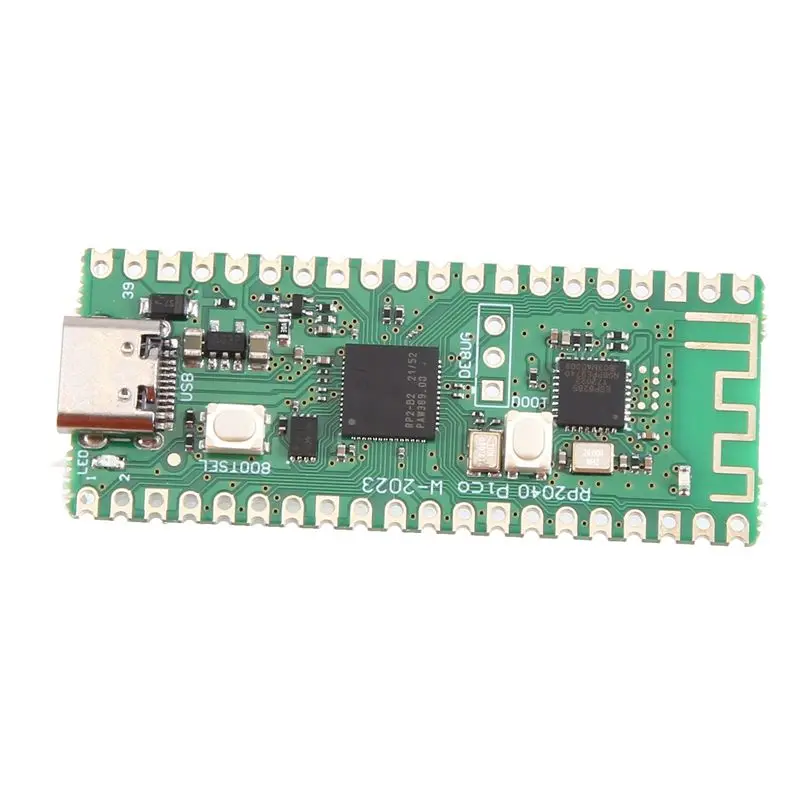 B04B-RP2040 For Raspberry Pi Pico W Board With 2.4G Wifi Mini Dual-Core 264KB Microcomputers Cortex-M0 Processor Easy To Use