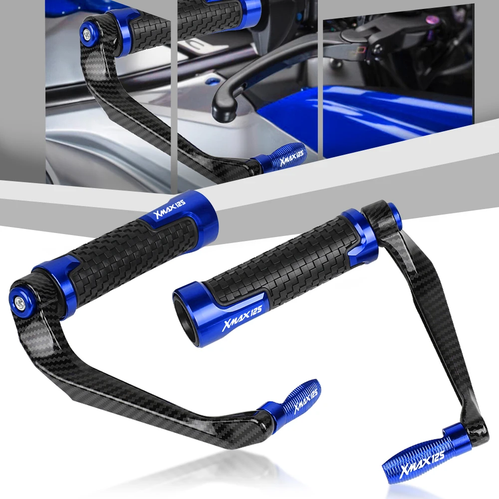 

For YAMAHA X-MAX 125 XMAX125 2008-2023 2022 2021 2020 2019 2018 2017 Handlebar Grips End Brake Clutch Lever Guards Protection