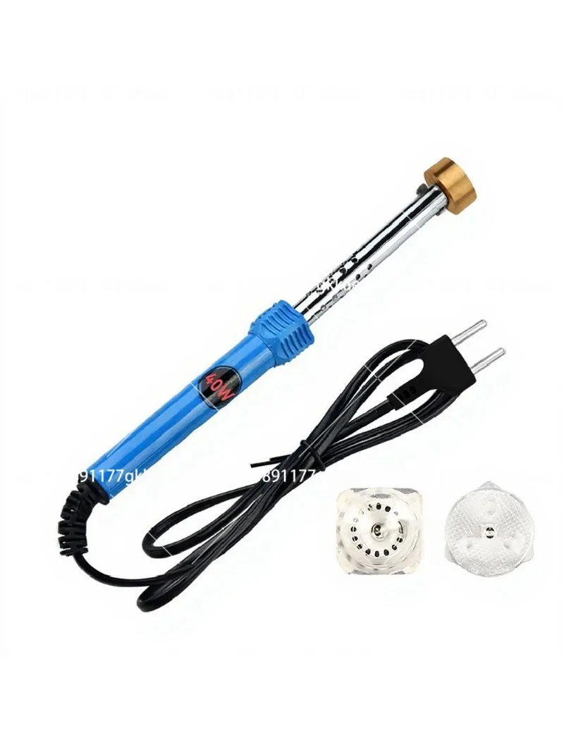 60W Electric Soldering Iron for LCD Repair, LED Backlight Strip Hole Opener Tool Kit for TV Light Bar Reflector Paper