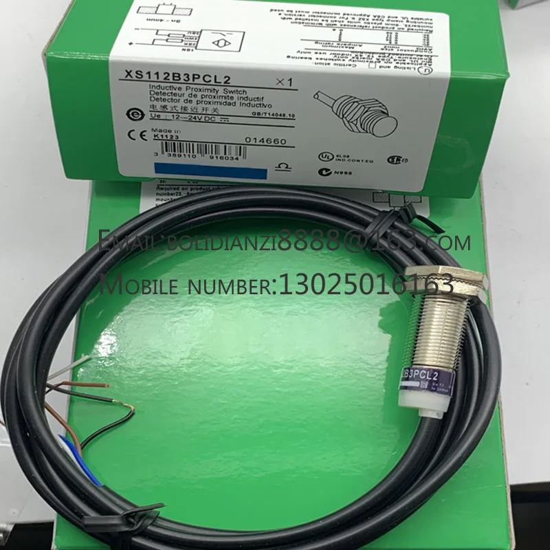 

New proximity switch sensor XS112B4NBL2 XS112B4NAL2 XS112B3PCL2 in stock