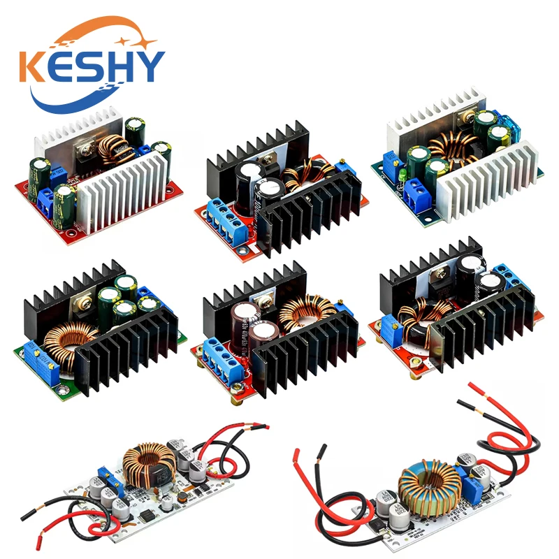 DC-DC 120W / 150W / 250W / 9A 300W / 300W 20A / 400W 15A / 600W 10A Step Up Boost Converter / Step Down Buck Power Supply Module