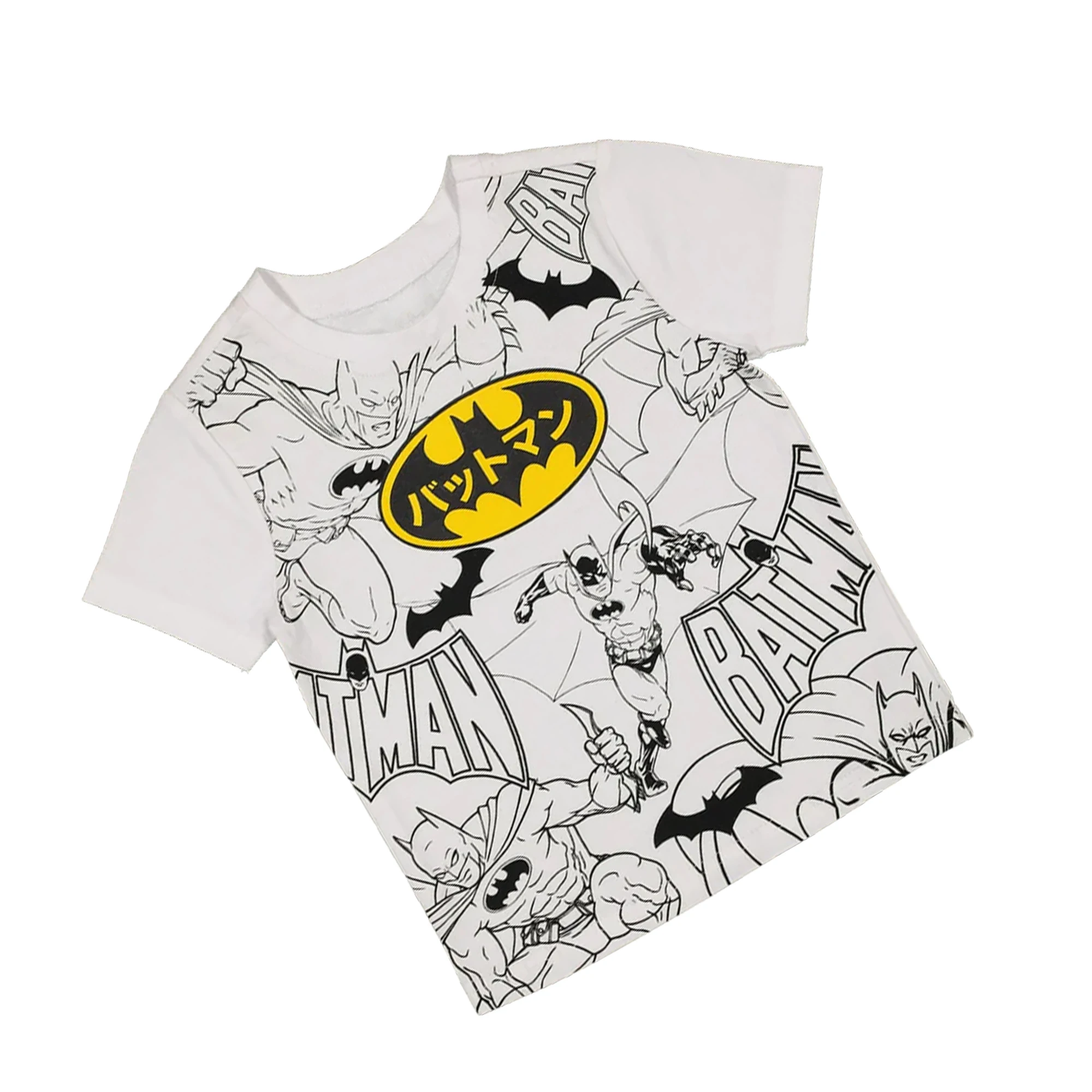 Camiseta con estampado 3D del nuevo tema de Batman 2026, camiseta de coleccionista de anime y películas, camiseta de moda de verano para niños y adultos