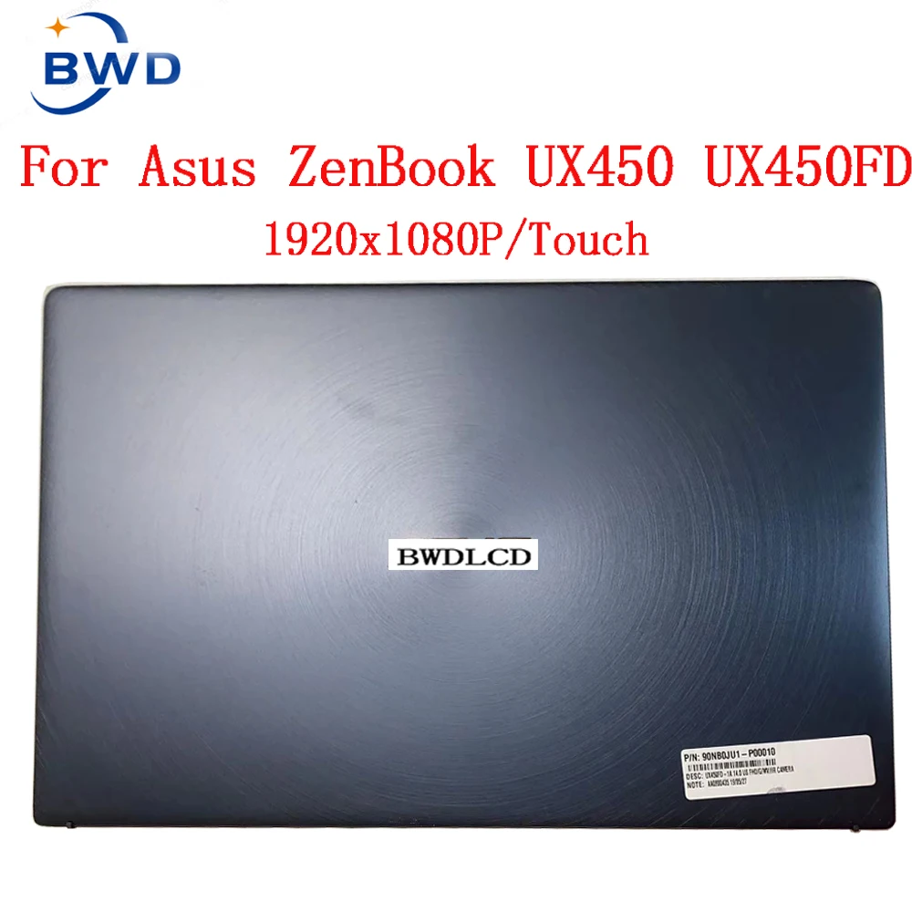 Imagem -02 - Tela Lcd Portátil com Montagem de Vidro Asus Zenbook Pro 14 Ux450 Ux480 Ux450fd Fhd 1920x1080 140in