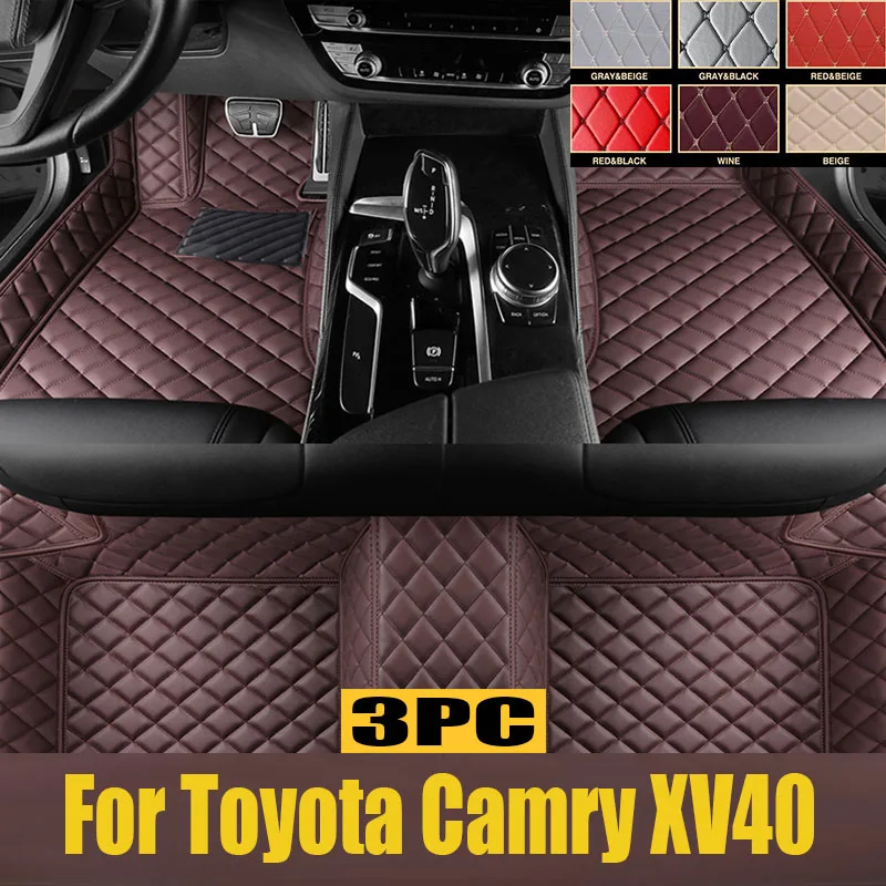 

Car Floor Mat for Toyota Camry XV40 Daihatsu Altis Aurion 2007~2011 Part Foot TPE Liner Carpet Pad Custom Cover Rug trunk mat Ca