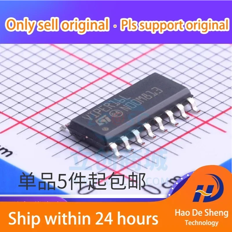 

10 шт./лот VIPER16LDTR VIPER16L SOP-16 новый оригинальный на складе