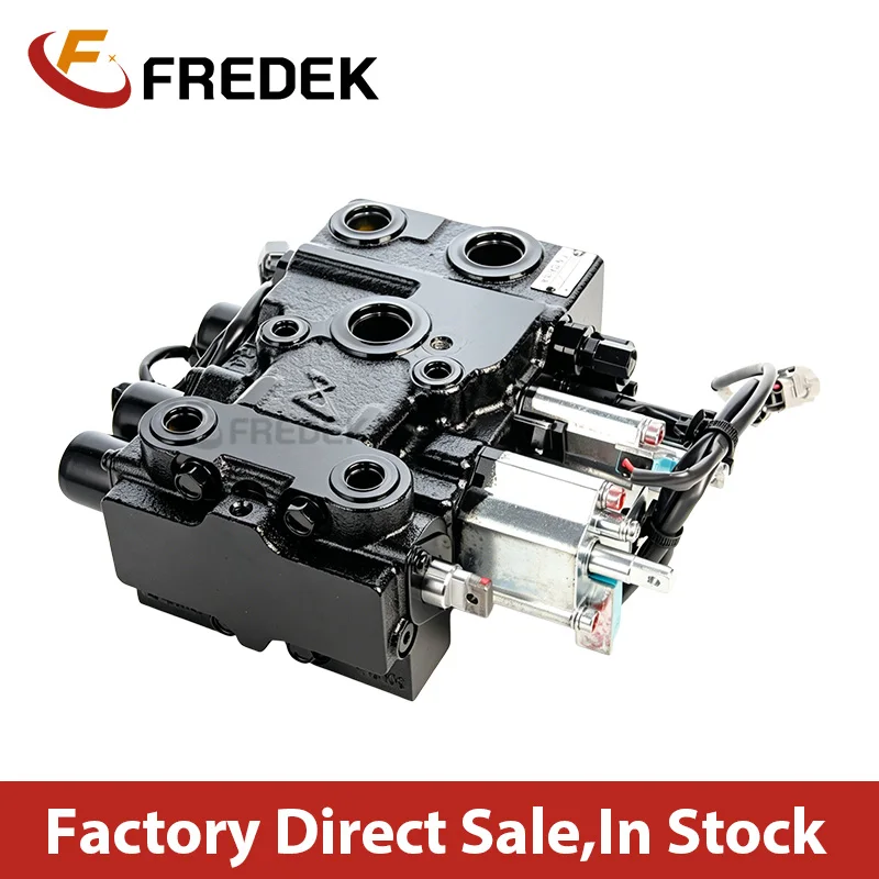 OEM Forklift Hydraulic Parts 2-Spool Control Valve 67620-30910-71 Multi-way Valve Assembly for Toyota 7FD Diesel Forklift