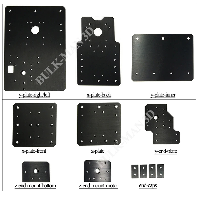 WorkBee plat mesin CNC aluminium CNC, untuk sekrup timbal dan versi sabuk WorkBee CNC Router mesin ukiran