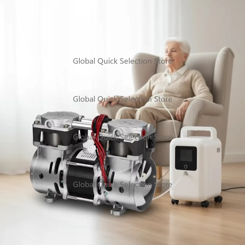 

High Pressure Oil Free Biog-as Compressor Pump for M-edical Oxy-gen Concentrator 5L air Compressor