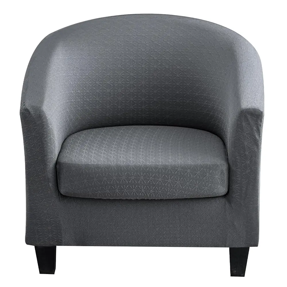 

Club Chair Slipcover With Seat Cushion Cover Round Tub Chair Slipcovers Barrel Chair Cover Arm Protector Armchair Covers