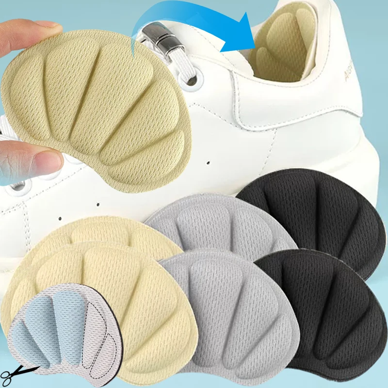 Self-stick Heel Inserts Sneakers Comfort Shock Absorbing Heel Liners Prevent Rubbing Blisters Casual Sports Footwear Repair Pads