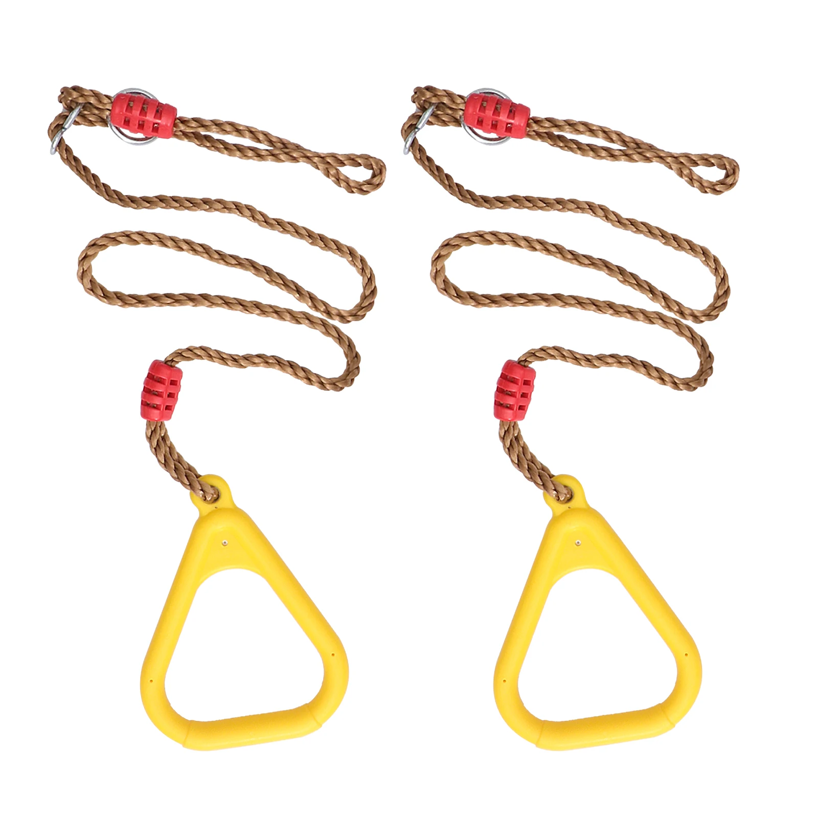 

Fitness Rings Gymnastics Equipment Wooden Iron Adjustable Height Exercise Handle Sports Workout Accessories Pull Ups Push Ups