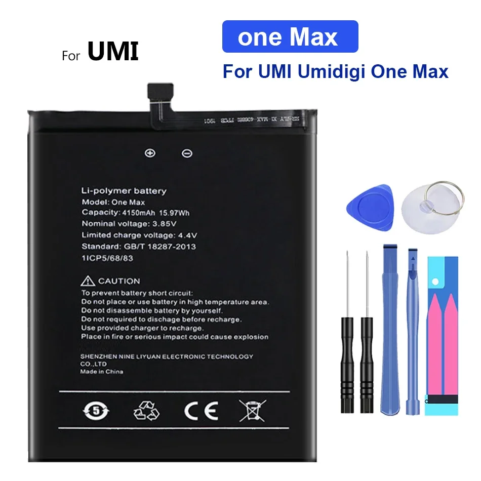 Batterie pour UMIDIGI F1 Play F2 A9 A7 A5 A3 A1 Pro Z2 Z Touch One Max One Pro Power 3 S2 Pro Lite S2Lite S3 Pro