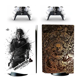 Uncharted 4 PS5 Disc Skin Sticker Decal Cover for Console Controller PS5 Standard Disk Skin Sticker Vinyl