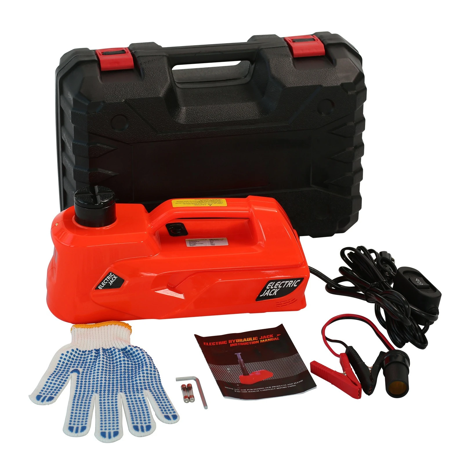 Convenient Electric Hydraulic 12V Screw Jack for Sedans, SUVs, Off-road Vehicles and RVs, Ideal for Self-driving Tours