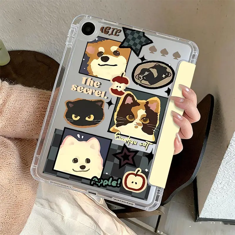 3+Y Fold Crystal Clear Case for Tab A9 8.7