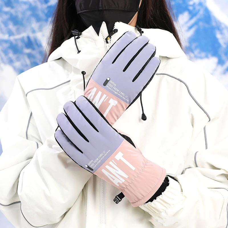 Winter Three Styles Winter Waterproof Cool Tightness Gloves Outdoor Sports Cycling Jet Ski Gloves Bike Thermal Gloves