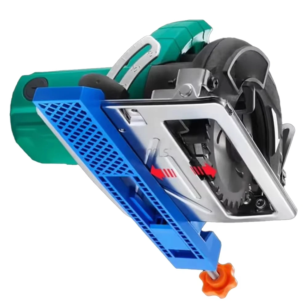 Adjustable Cutting Machine Base Guide Circular Saw Milling Positioning Clamps Two-way Reverse Buckle For 5-6in Dust Cutter
