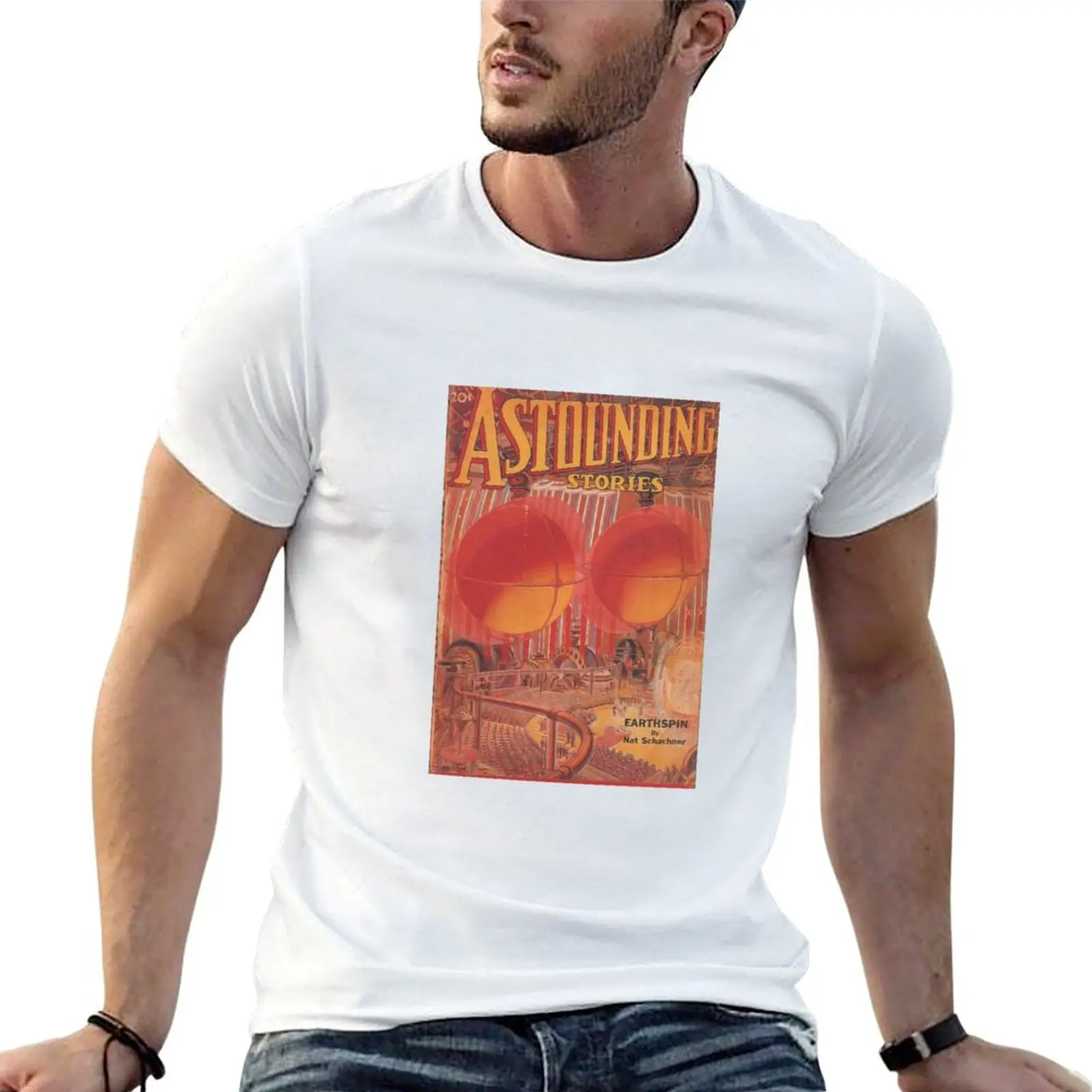 Astounding Stories T-Shirt Active Wear T-shirt de sport pour hommes