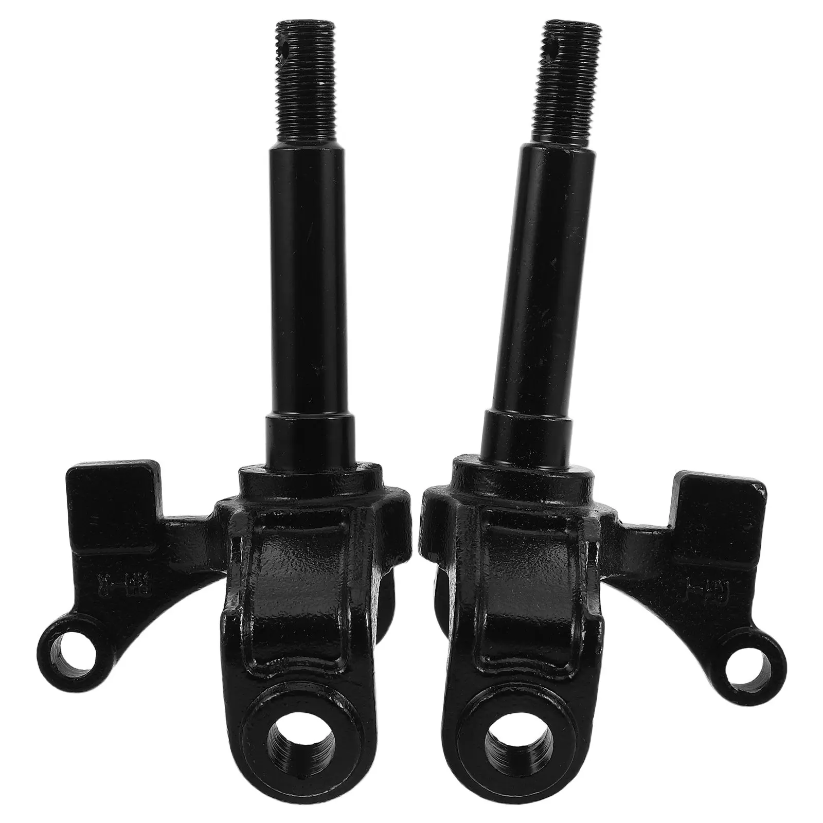 2Pcs Universal Atv Steering Knuckle M14x25 Front Suspension Spindle Assembly Quad Bike Kart Front Steering Strut Replacement Hub