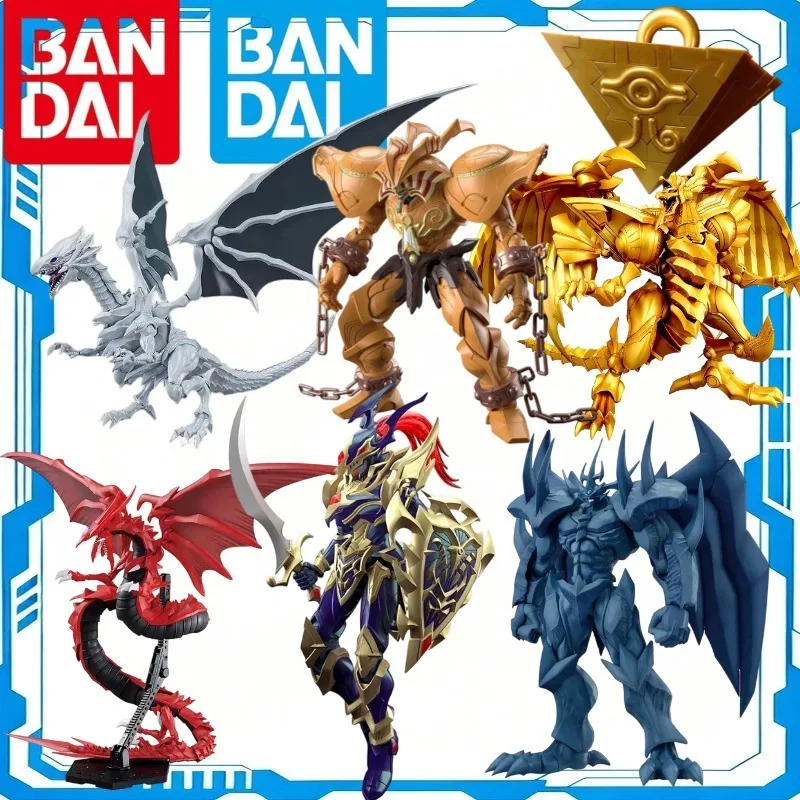 Genuine Bandai Figure-rise Standard Amplified Yu-Gi-Oh Exodia Winged Dragon of Ra Slifer Black Luster Soldier Model Kit in Stock