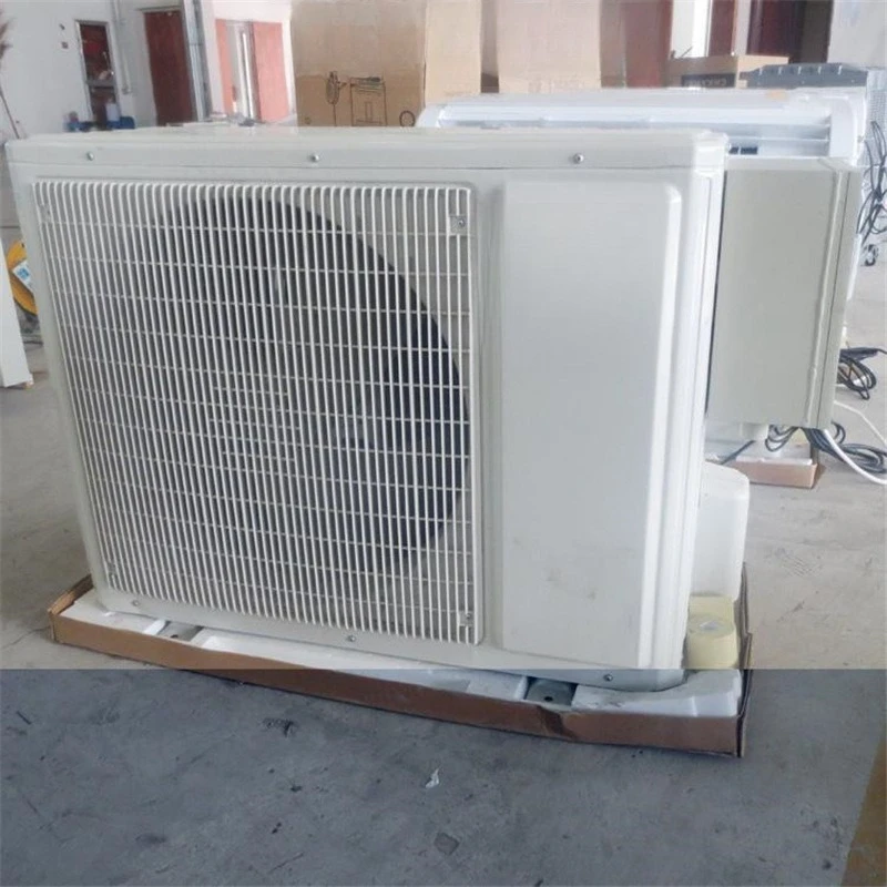 

2 air conditioners, industrial wall-mounted air conditioners, dual-purpose air conditioners