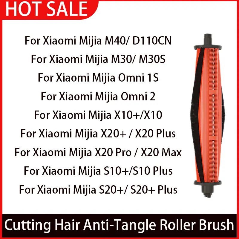 

For XIAOMI Mijia M30S D103CN Omni 1S B116 X20 + / X20 Plus S20+ M40 Original Cutting Hair Anti-Tangle Roller Brush Accessories