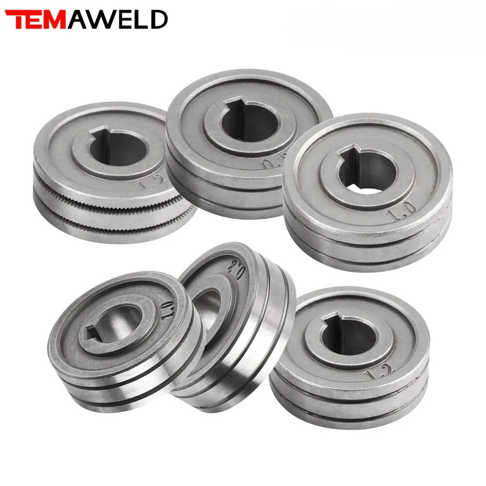 1Pcs Welding Wire Feeding Roller Drive Wheel 0.6mm 0.8mm 1.0mm Knurl K V U Groove Practical MIG Wire Guide Welding Accessories