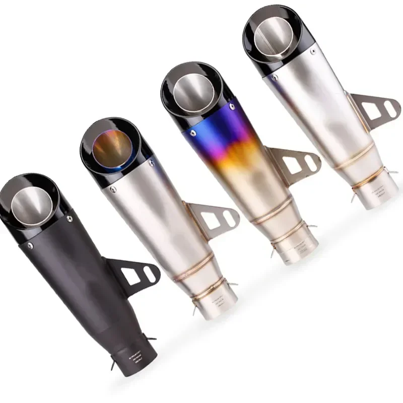 

51mm Universal Motorcycle Exhaust sc Pipe Escape Moto DB Killer GP-project For YZF R6 R15 R1 R3 MT07 Tmax155 XMAX GSX250 Pcx125