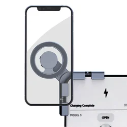 Car Display Screen Magnetic Car Phone Holder for Tesla Model 3 Y BYD ATTO3 Magsafe Support Mount