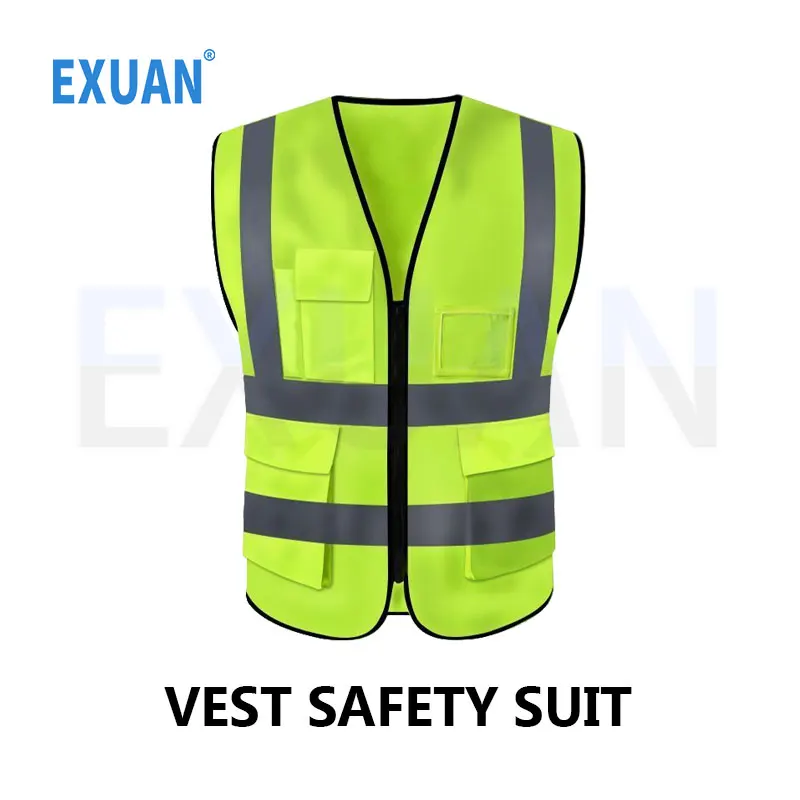 

Reflective Vest Safety Suit Printing Municipal Construction Vehicle Inspection Warning Mesh Sanitation Workers Reflective Vest