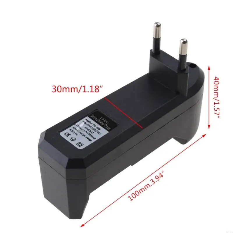 573A 3,7 V oplaadbare 18650 batterijlader 1 vak voor lithiumbatterijen 14500 16340