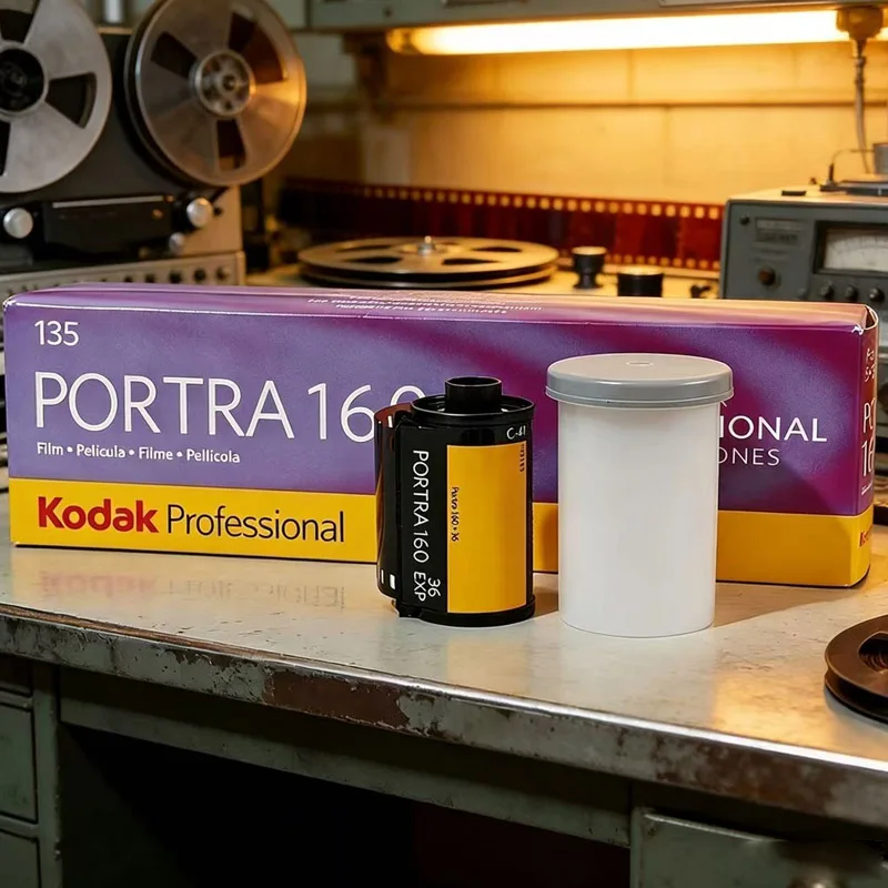 Película Negativa Kodak PORTRA 160 de 36 Exposiciones, 35 mm, ISO 160, 1/2/3/5/10 Rollos para Cámaras de Película Kodak M35/M38 H35 de 35 mm